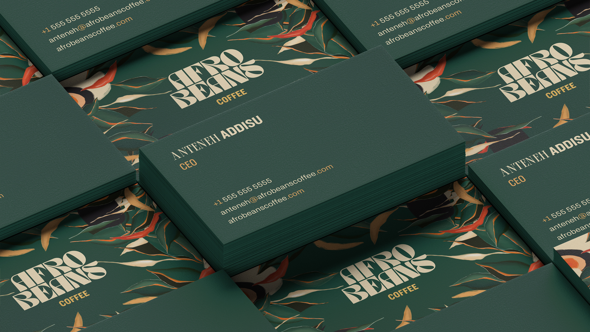 AfroBeans Business Cards